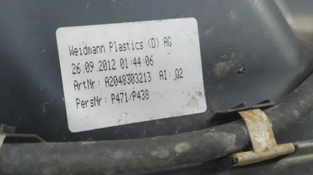 Vierteaguas Mercedes Clase C W204