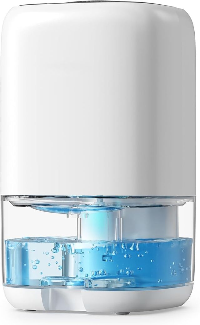 Deshumidificador LED Blanco y Azul