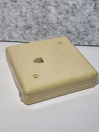 Roseta Telefónica Telefónica Beige Sin Estrenar