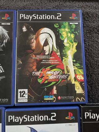 PlayStation 2 Juegos King of Fighters (Lote)