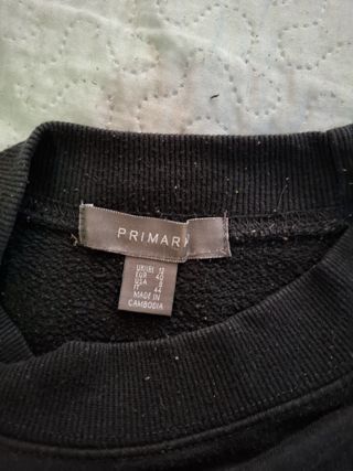 Sudadera Negra Primark California