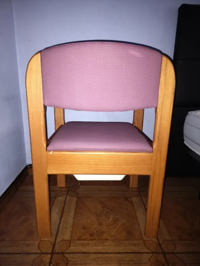 Silla WC de madera Royal