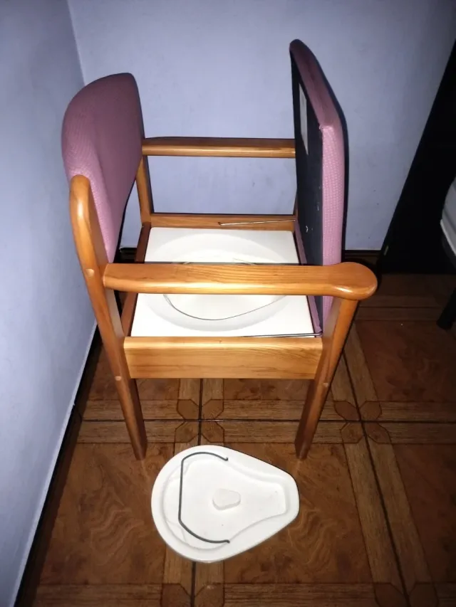 Silla WC de madera Royal