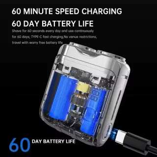 Mini afeitadora eléctrica R-18 recargable