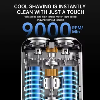 Mini afeitadora eléctrica R-18 recargable