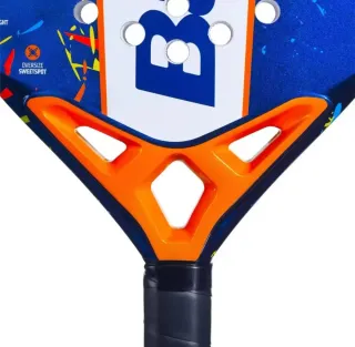 Raqueta Padel Babolat Azul Naranja