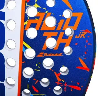 Raqueta Padel Babolat Azul Naranja