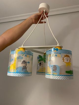 Lampada per bambini Jungle con LED