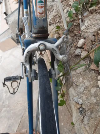 Bicicleta Carretera Peliser Vintage Azul