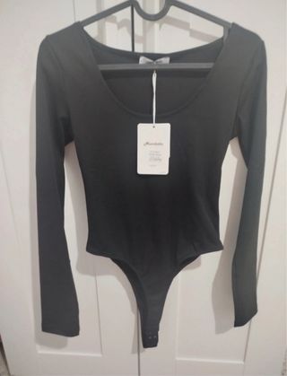 Body negro Nuvoletta licra talla S/M