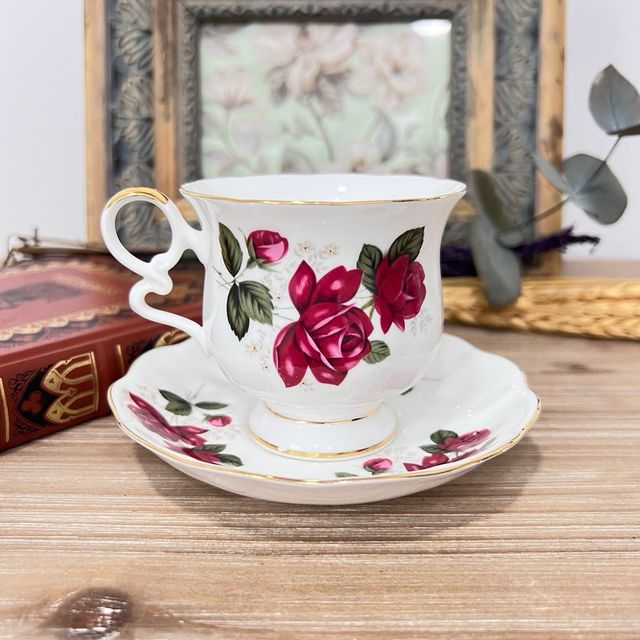 Taza y platillo porcelana Royal Ascot