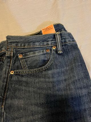 Pantalón Levi's 501 W34 L32 Azul Nuevo
