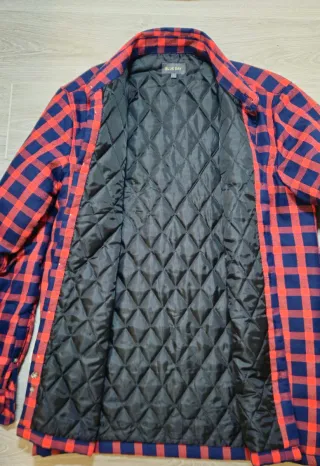 Sobrecamisa cuadros BLUE DAY