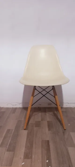 Silla Beige Diseño Nórdico