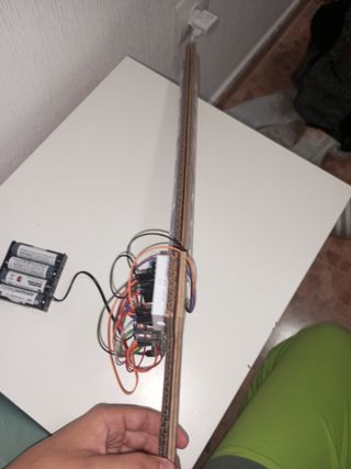 Espada LED Casera Arduino