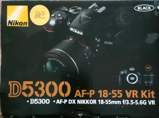Cámara Nikon D5300 Negra
