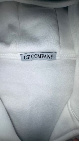 Felpa CP Company bianca taglia M