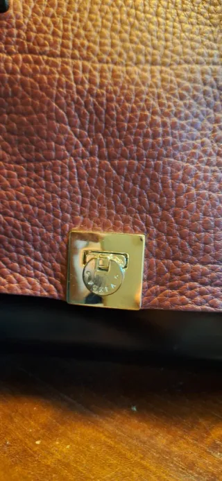 Bolso Furla Piel Negro y Morado