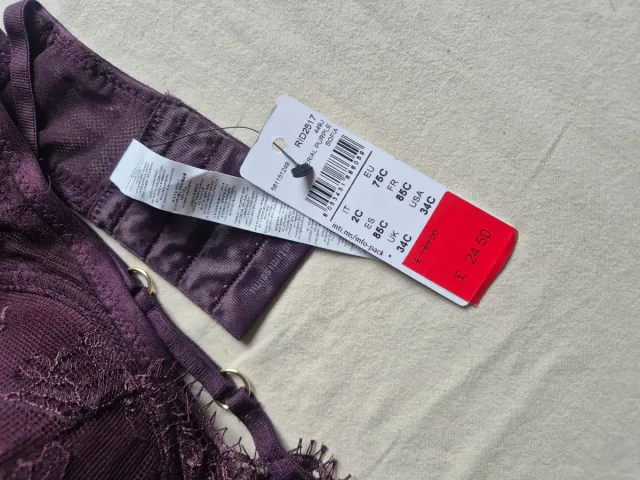 Sujetador Intimissimi Morado