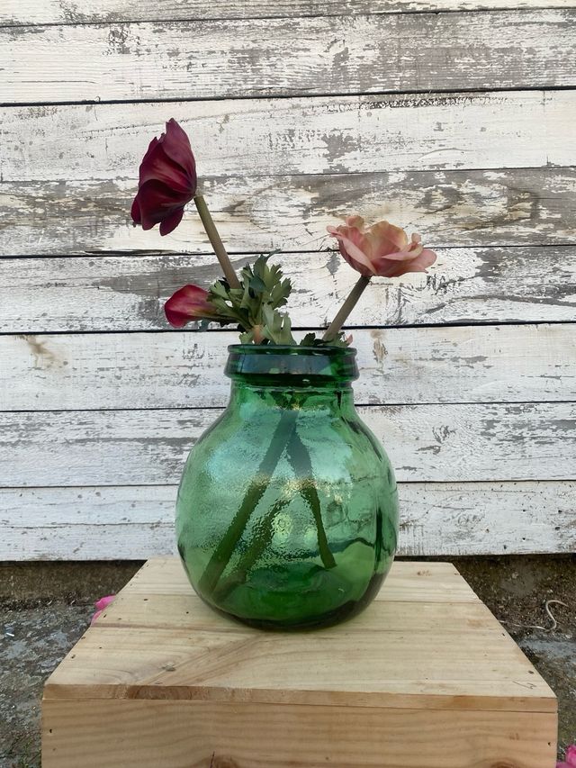 Damajuana cristal 4L verde