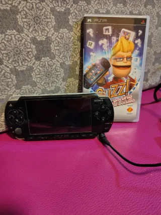 Sony PSP Negra + Juego Buzz Concurso de Bolsillo