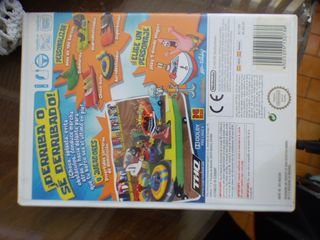 Juego Wii Bob Esponja Botes de Choque