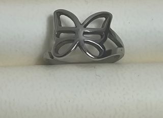 Anillo Mariposa Crazy Factory Acero 