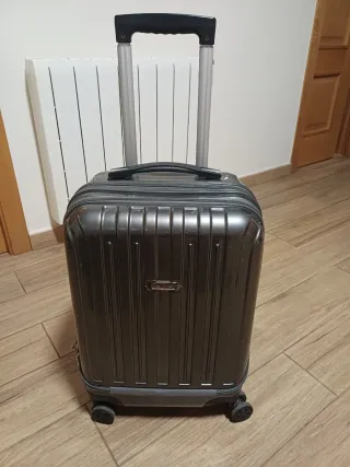 Trolley maleta gris