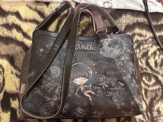 Bolso Anekke Negro y Marrón