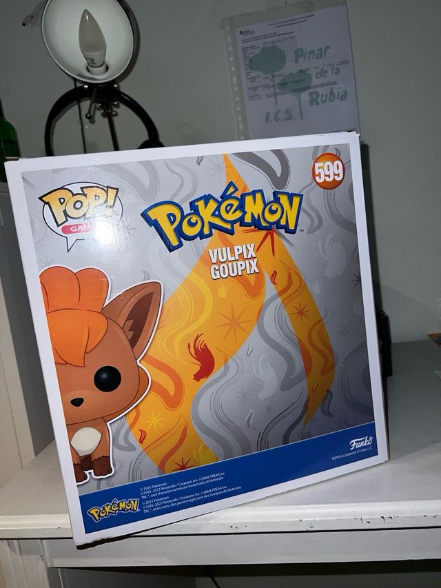 Funko Pop XXL Vulpix Pokémon 599