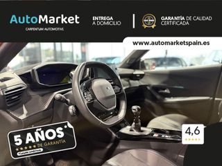 Peugeot 2008 ALLURE PACK PURETECH 130 S&S 6 VEL. MAN TAPICERÍA COZY NEGRO CON PESPUNTES EN AZUL