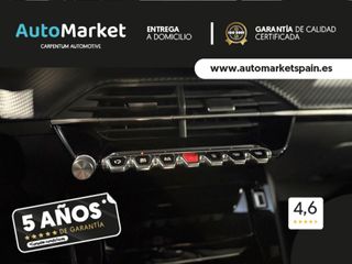 Peugeot 2008 ALLURE PACK PURETECH 130 S&S 6 VEL. MAN TAPICERÍA COZY NEGRO CON PESPUNTES EN AZUL