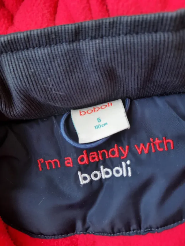 Abrigo niño Boboli azul talla 110