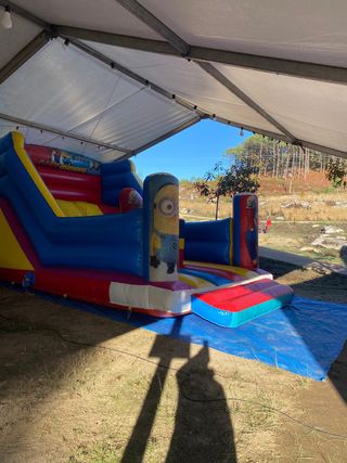 ALQUILER de Castillo hinchable multiaventura