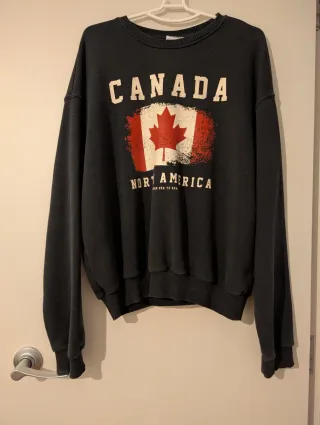 Sudadera Bershka Negra Talla S