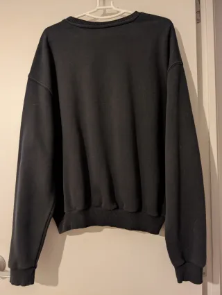 Sudadera Bershka Negra Talla S