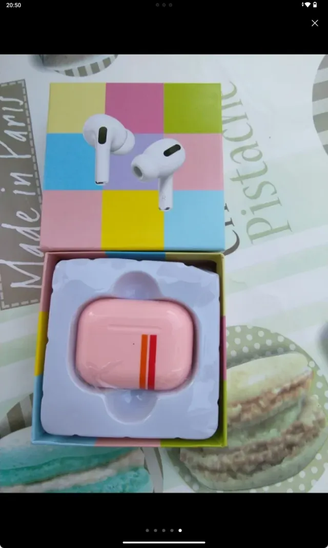 Auriculares Bluetooth Inalámbricos Rosas