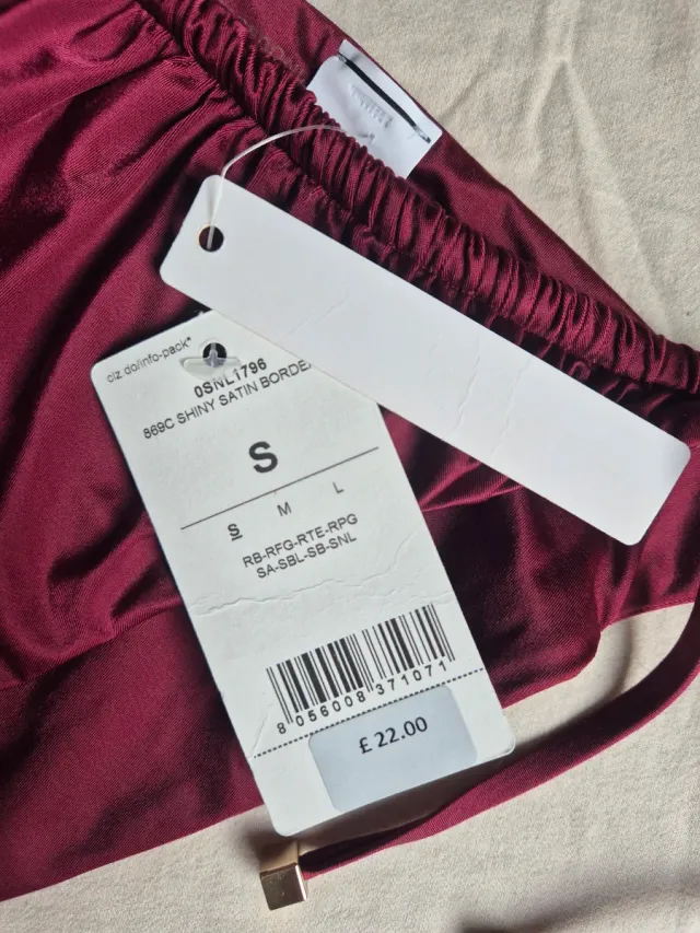 Braguita Bikini Calzedonia Roja