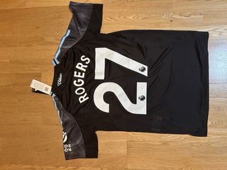 Camiseta Aston Villa Negra Adidas 25-26