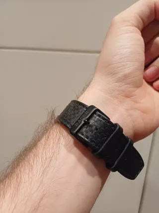 Reloj Racer Negro y Plateado