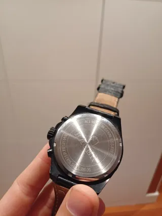 Reloj Racer Negro y Plateado