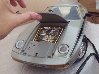 coche porsche teledirigido de la marca rico funcio