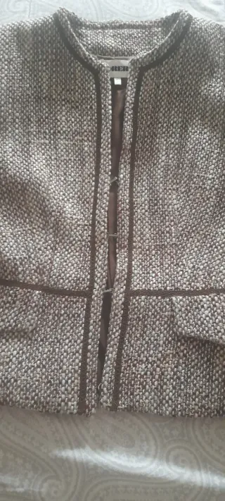 Chaqueta tweed vintage T.38. 