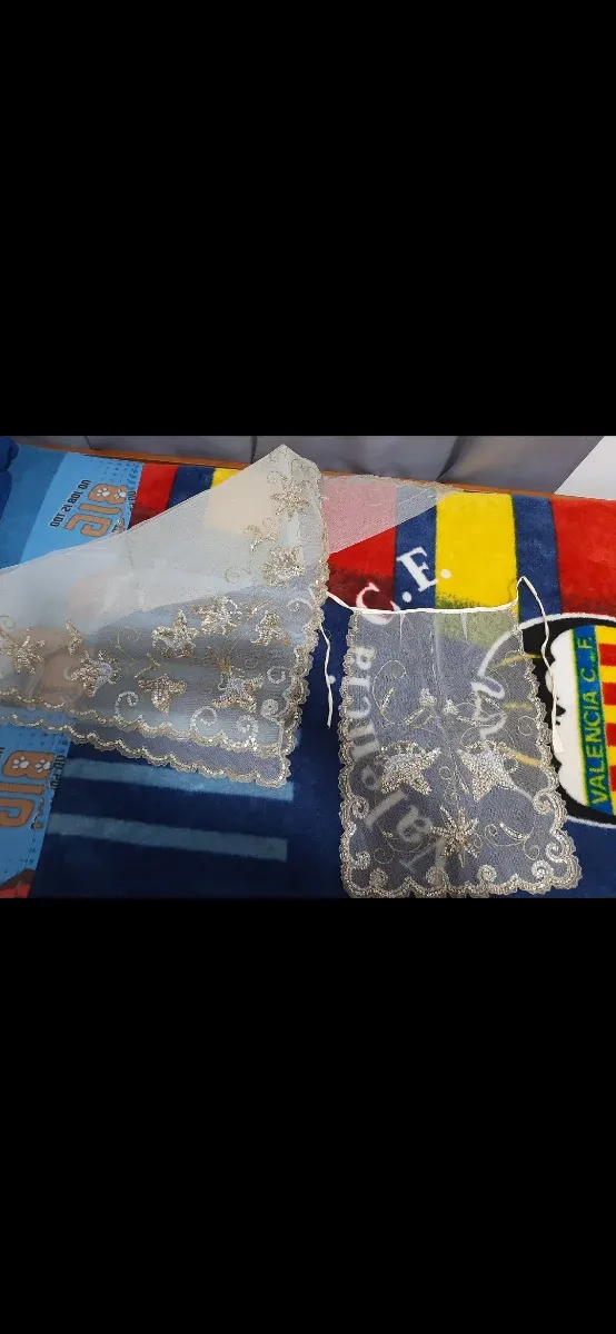 Manteletas Fallera Doradas