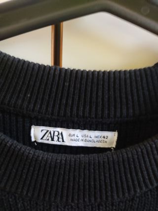 Jersey negro Zara