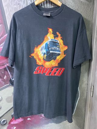 Camiseta Speed XL Bootleg Negra