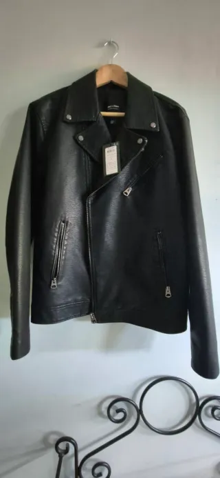 Chaqueta Biker ONLY & SONS Negra Talla M