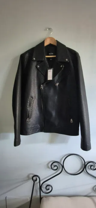 Chaqueta Biker ONLY & SONS Negra Talla M
