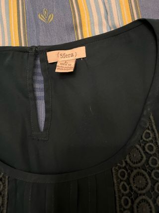 Blusa Sfera Negra Talla M