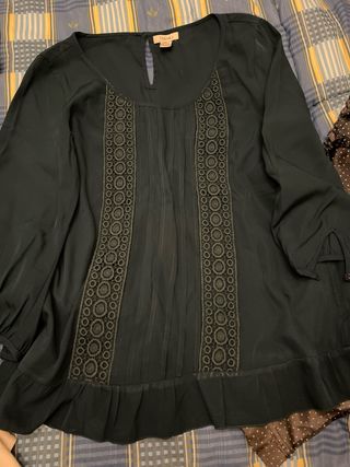 Blusa Sfera Negra Talla M